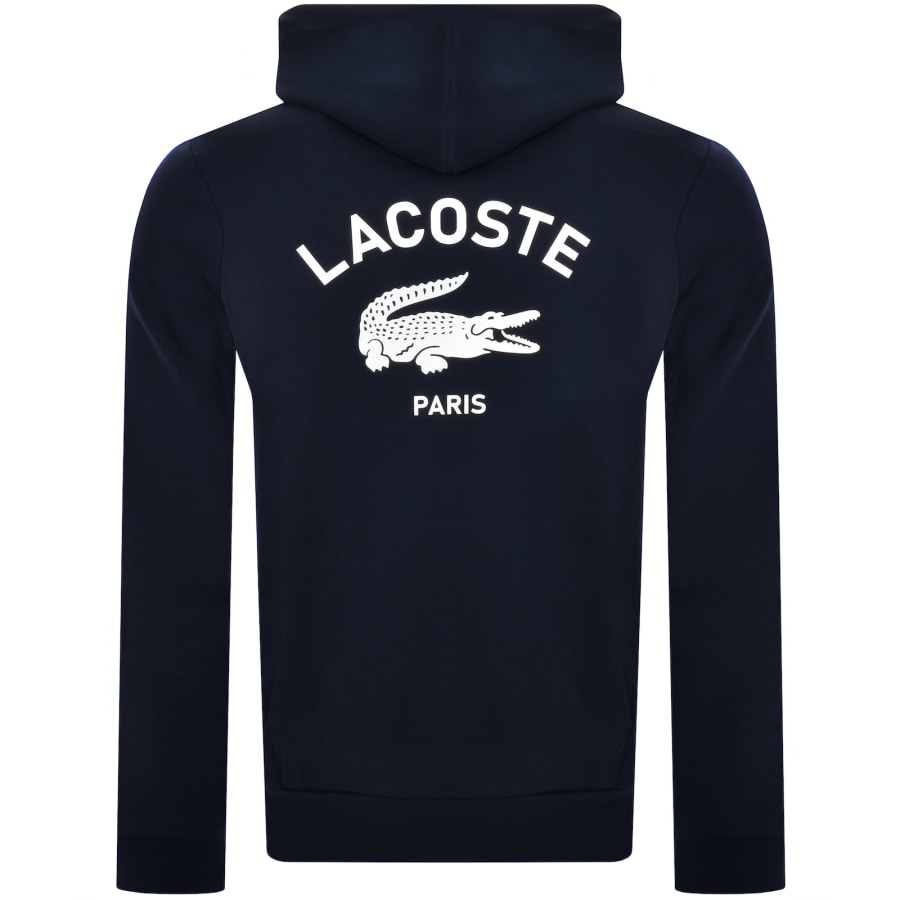 Lacoste Logo Hoodie Navy Mainline Menswear Canada